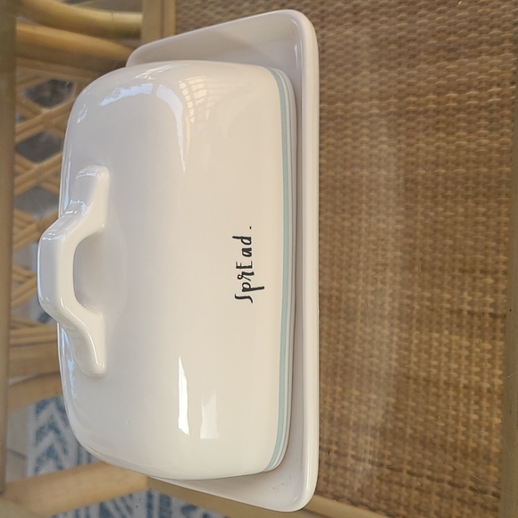 Rae Dunn Other - Rae Dunn "spread" butter dish